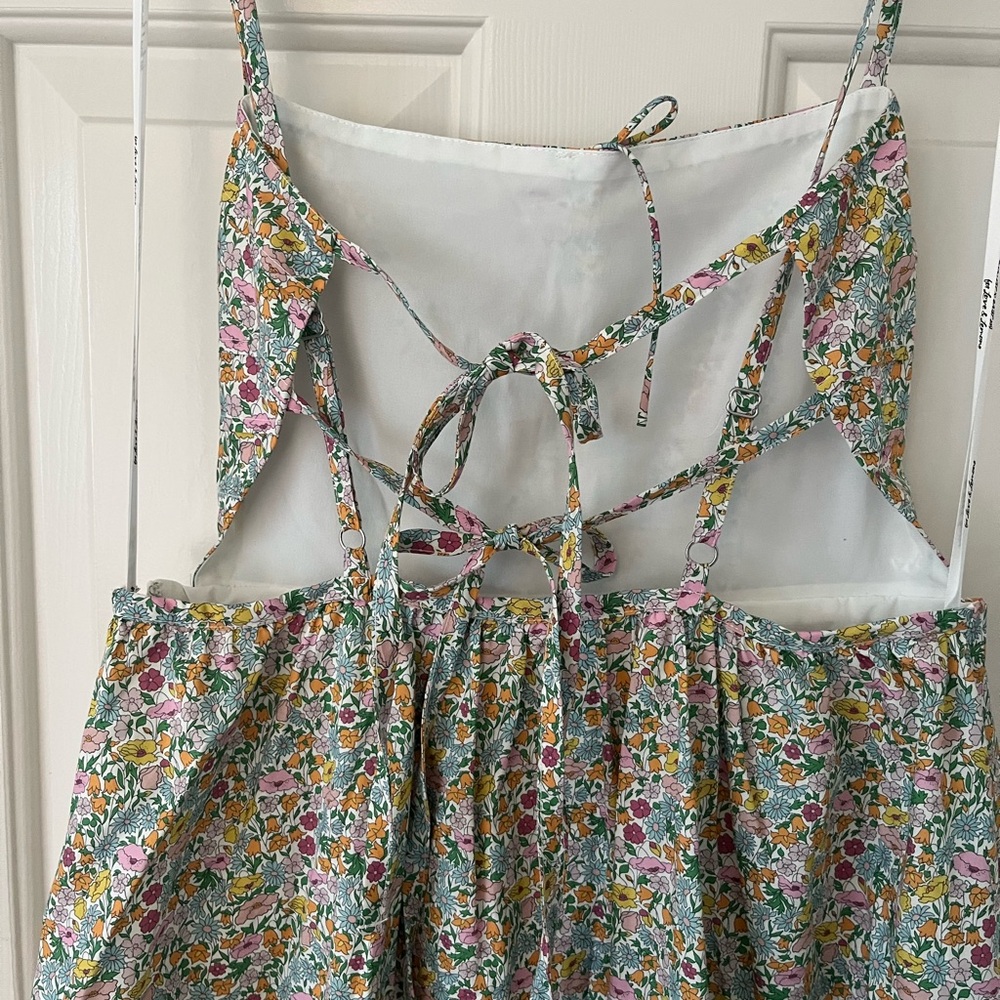 For Love And Lemons Multicolor Floral Midi Dress - Picture 11 of 13